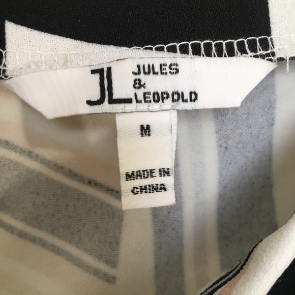 NWT Jules & Leopold Geometric Print Pencil Skirt - Picture 2 of 8